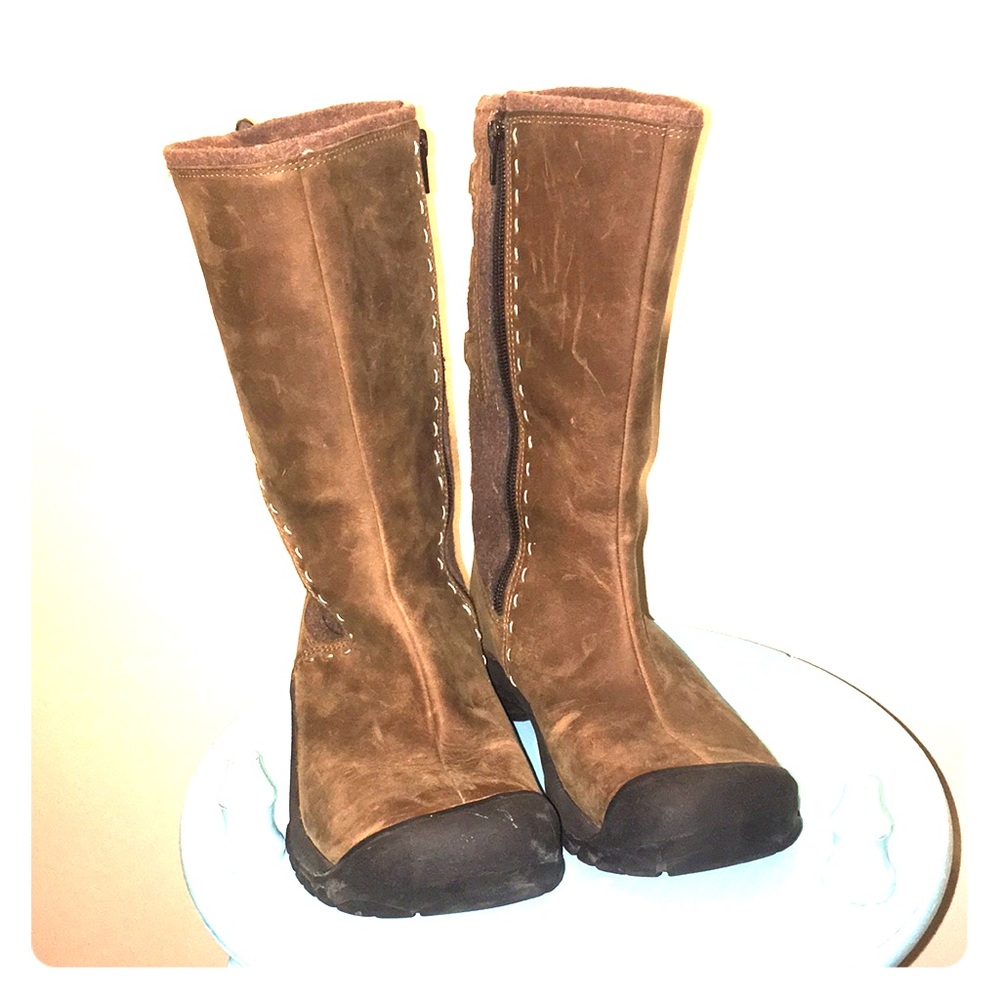 Women’s Keen Suede Zip Up Boots